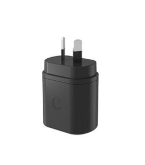 Cygnett PowerPlus 25W PD USB-C Wall Charger Black