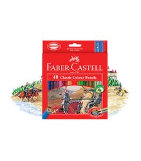 Faber Castell 48 Pack Classic Colour Pencils