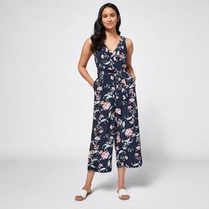 Shirred Jumpsuit