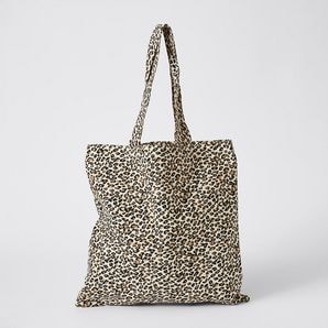 Bowling Omhoog Zeestraat Canvas Shopper Tote Bag - Leopard Print | Target Australia