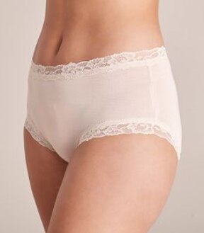 Modal and Lace Midi Briefs
