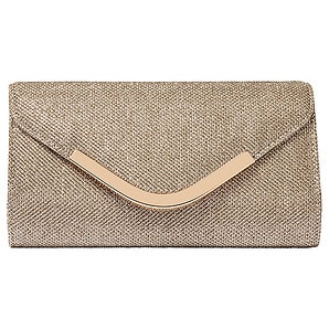 Gold clutch purse target Clearance