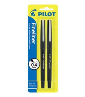 2 Pack Pilot Fineliner Pens