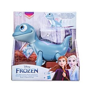 frozen fire lizard plush