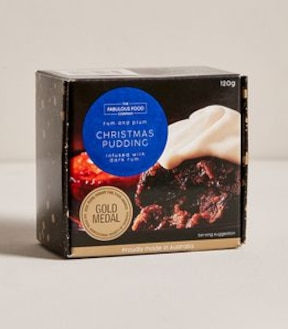 The Fabulous Food Company Rum and Plum Pudding - 120g