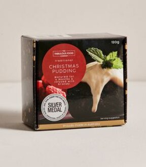 The Fabulous Food Company Traditional Christmas Matured Pudding - 120g