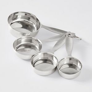 4 Stainless Steel Measuring Cups  – Target Australia