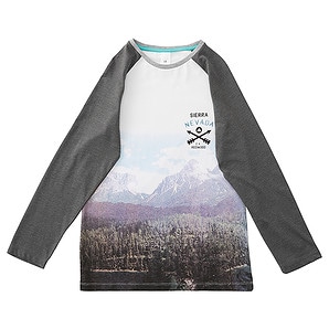 Long Sleeve Raglan Nevada Print T-Shirt | Target Australia