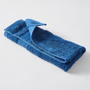 Grandeur Hand Towel - Deep Blue | Target Australia