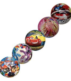Licensed Vinyl Playball 9" Assorted