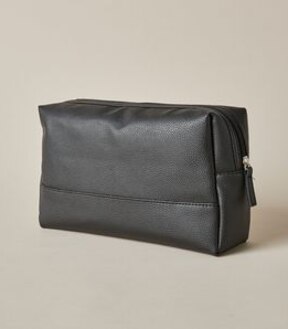 Mens PU Toiletry Bag