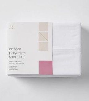 1000 Thread Count Cotton/Polyester Sheet Set
