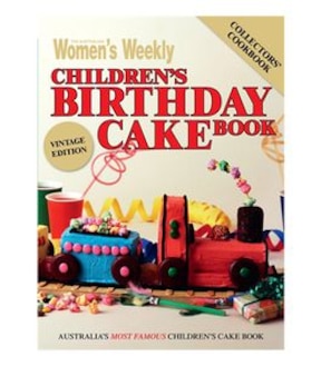 Children's Birthday Cake Book - Vintage - AWW