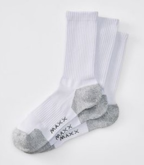 Maxx 3 Pack Performance Crew Socks