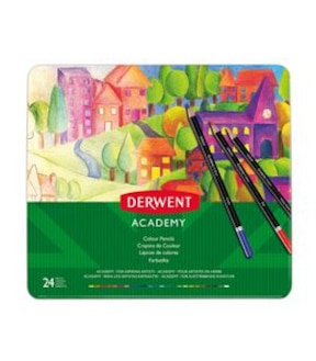 Derwent Academy 24 Pack Colour Pencils