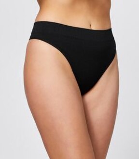 Lily Loves Ribbed Seamfree High Waisted G-String Briefs; Style: LGS02076