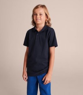 Short Sleeve School Polos