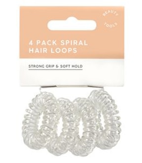 4 Pack Hair Hoops