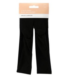 2 Pack Soft Wide Headbands
