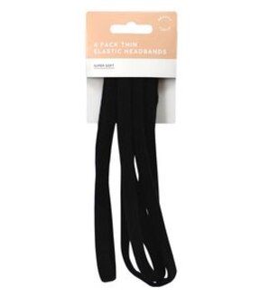 4 Pack Thin Headbands