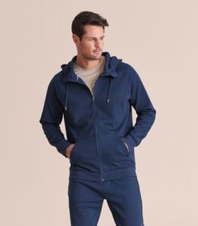 Active Fleece Zip Through Hoodie Jumper