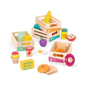 B. toys - Little Foodie Groups - Wooden Play Food Playset – Target Australia