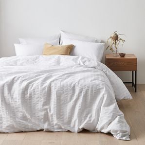 Greer Seersucker Quilt Cover Set – Target Australia