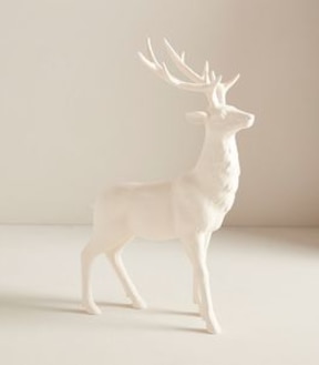 Christmas Tabletop Resin Reindeer - Standing