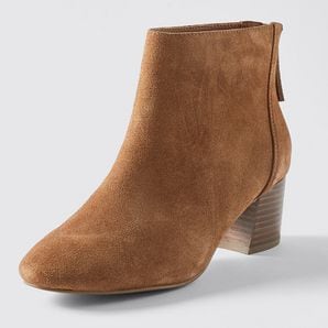 target red ankle boots