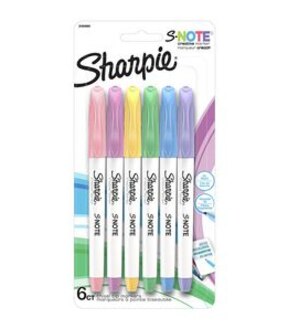 Sharpie S-Note Creative Markers - Pack of 6