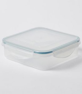 500ML Plastic Square Food Container