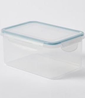 1.1L Plastic Rectangle Food Container