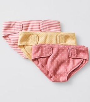 Nurture Me Baby Doll Cloth Nappies 3 Pack