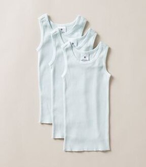 Baby Organic Cotton 3 Pack Vests