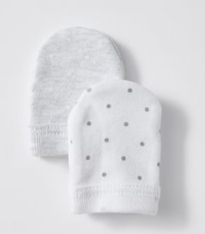 bub. Organic Cotton Newborn Mittens 2 Pack