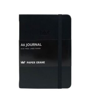 Paper Crane A6 Journal - Textured PU Cover