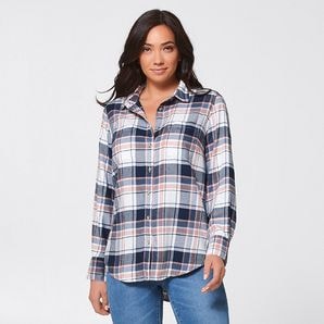 navy boyfriend shirt