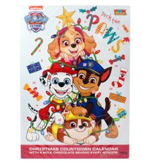Paw Patrol Christmas Advent Calendar - 40g