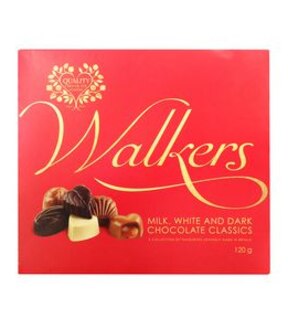 Walkers Assorted Milk White Dark Classics - 120g