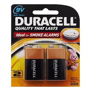 Duracell 9 Volt 2 Pack Battery | Target Australia