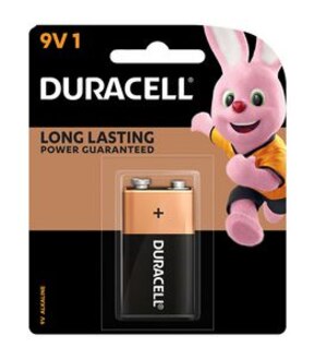 1 Pack Duracell Coppertop Battery 9V