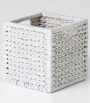 Hyacinth Cube Basket