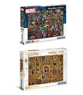 Licensed Clementoni Impossible 1000 Piece Jigsaw Puzzle  - Assorted*