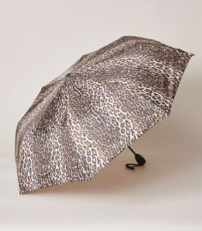 Leopard Print Auto Umbrella