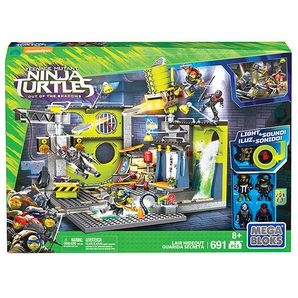 mega bloks teenage mutant ninja turtles out of the shadows lair hideout