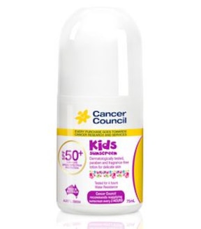 Cancer Council Kids Peppa Pig Roll-On Sunscreen - SPF50+