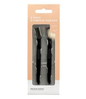 2 Pack Eyebrow Razors