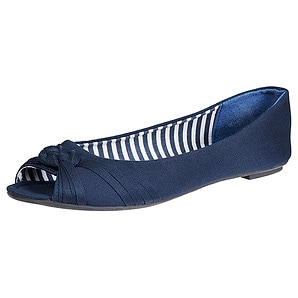 target open toe flats