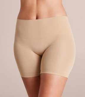 Smoothies Seamless Mid Waist Thigh Shaper Shorts - Ambra