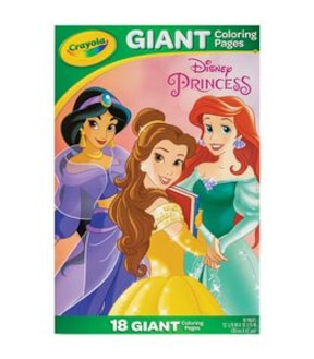 Crayola Giant Colouring Pages - Disney Princess